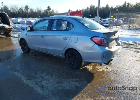 2023 Mitsubishi Mirage G4 Black Edition из США, поврежденный, VIN ML32FUFJ0PHF06489